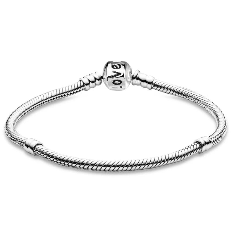 Silver Owl Heart Charm Jewelry
