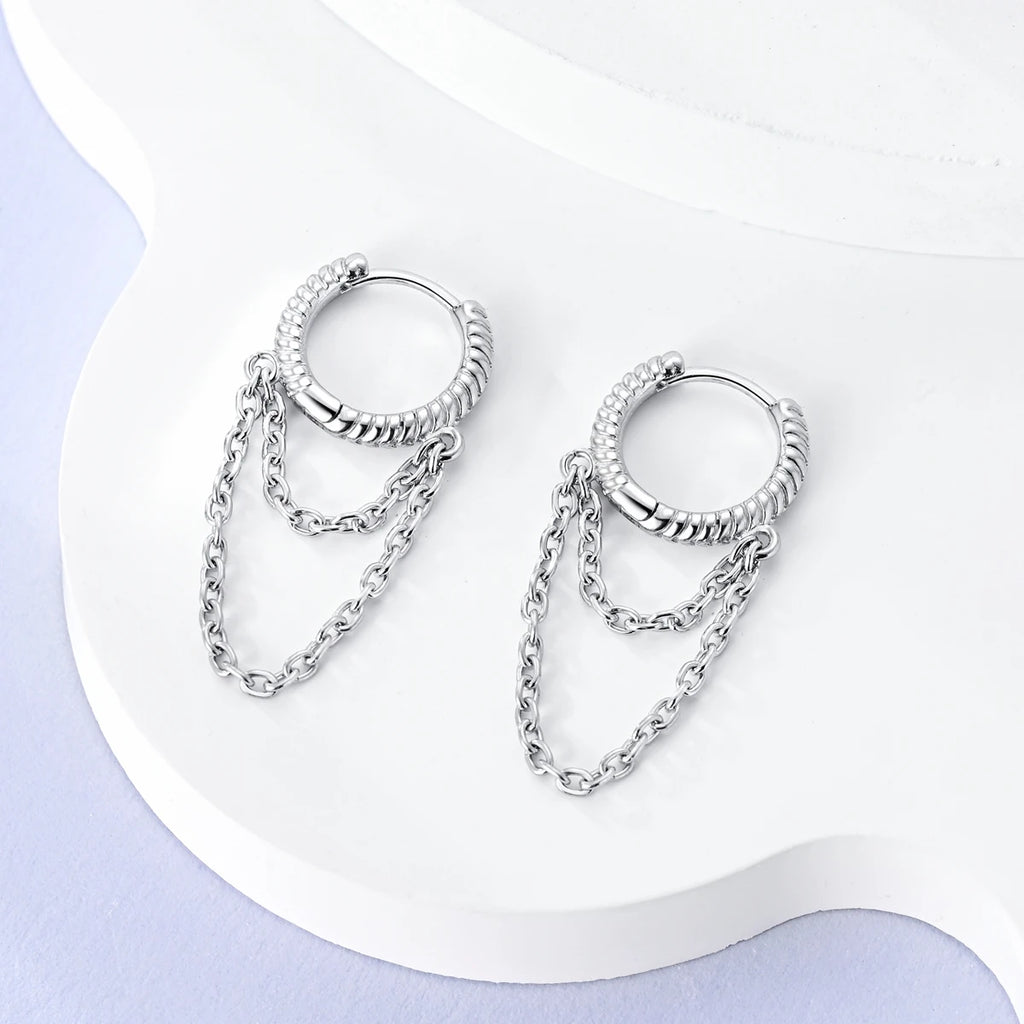 Shiny Earrings  925 Silver