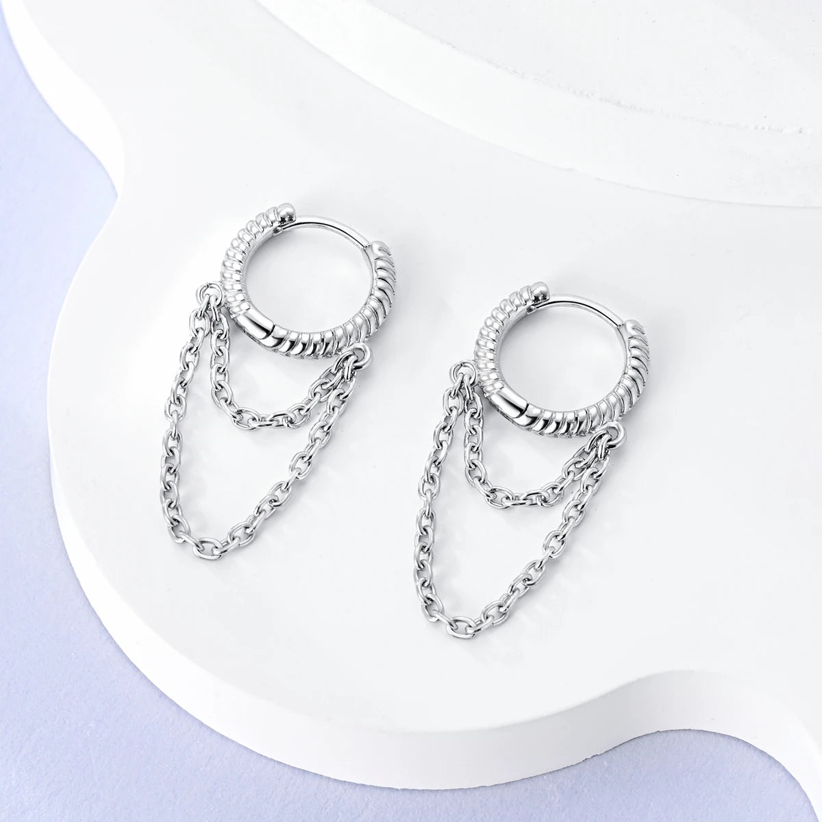 Shiny Earrings  925 Silver