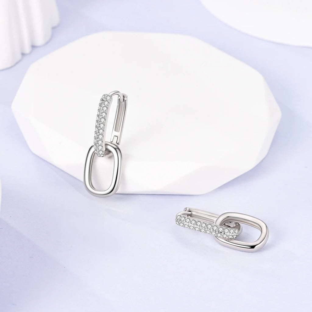 Shiny Earrings  925 Silver